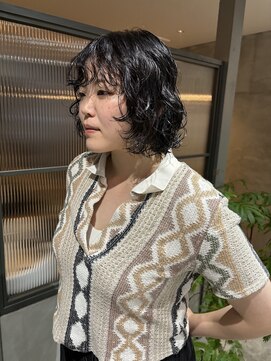 ヒントステーション(HINTSTATION) 〈浅草 半個室〉ボブ/レイヤーパーマ