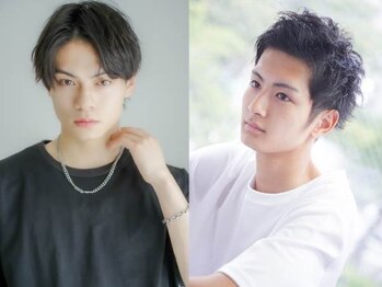 クシュ 所沢東口店(kusyu...)の写真/メンズ#イルミナカラー#髪質改善縮毛矯正トリートメント#ハイライト#ヘッドスパ#白髪ぼかし#ウルフカット