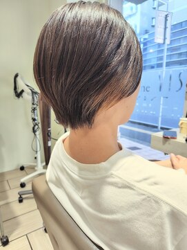 大人ナチュラル レイヤー ショート