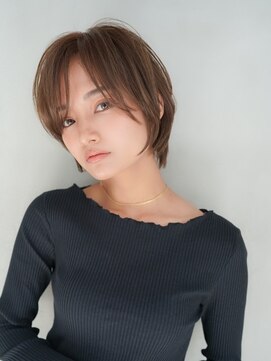 ギークス(GEEKS) 【GEEKS渋谷】ナチュラルショートウルフ/20代30代/冬カラー/小顔