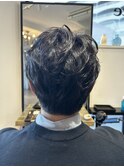 メンズカット+ ニュアンスパーマ