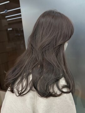 パークレーン アイス イヴェン(park lane ICI yeven) ブリーチなしグレージュチョコブラウンミディアムレイヤー