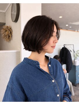 カーキヘアリンク(khaki hair link) ラフなカジュアルBob