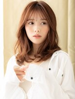 カバーヘア ブリス 大宮西口(COVER HAIR bliss)&nbsp;ミルクティーブロンドミディアムレイヤーカットX大宮30代40代