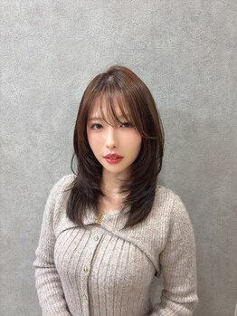 リープアルケー ヘアアンドヘッドスパ 錦糸町北口店(leap arche Hair&head spa)の写真/錦糸町で再現性の高いカット。朝のセットが楽になる◎