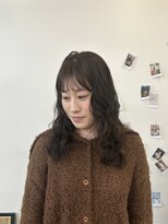 オルセン(OLSEN)&nbsp;外国人風パーマ/ミディアムパーマ/レイヤー/ブラウンベージュ