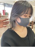 イヤリングカラー/シルバーグレージュ//ホワイトミルクティー