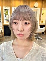 ハピス 英賀保店(Happis)&nbsp;髪質改善/ハイライト/ブリーチ/ベージュ/レイヤーカット/韓国