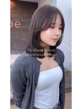 カノエ 山口小郡店(canoe) ミディアム韓国レイヤー