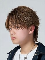 ルースト 南堀江店(ROOST) MEN’S/リバースセンターパート/ニュアンスパーマ/南堀江