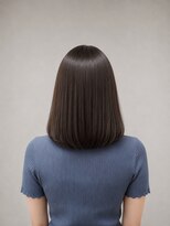 ウノ 南林間(UNO) ショコラブラウン髪質改善カラー透明感艶髪ストレート
