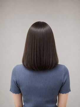 ウノ 南林間(UNO) ショコラブラウン髪質改善カラー透明感艶髪ストレート