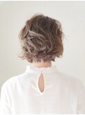 軽やかランダムカールボブ【EARTH今池】