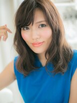 モッズヘア 越谷(mod's hair)&nbsp;■斜めバング小顔グラマラスセミディ15-2★越谷20代30代40代