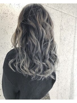 スティードトーキョー(Steed Tokyo) バレイヤージュ × アッシュグレー【Steed/立川】