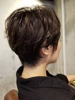 ヘアサロン レゴリス(hair salon REGOLITH) 《毛束感 & パーマスタイル》黒髪ベリーショート☆