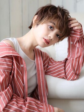 ネオリーブシェリエ 浅草店(Neolive cherie) ニュアンスマッシュショート