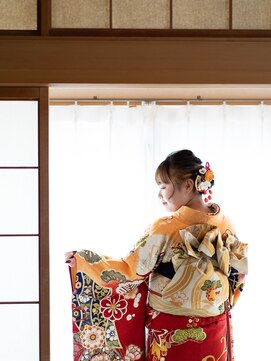 結衣 振袖記念日♪