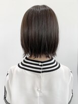ヘアーアンドスパ フェリーチェ ミチ 野田屋町店(HAIR&SPA felice MICHI)&nbsp;【feliceMICHI佐藤夏美】切りっぱなし風ボブ