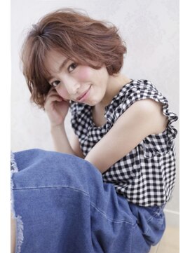 美容室 リーフ 竜南店(LeaF) ゆるふわ柔らかボブで大人かわいいショート☆