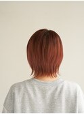 顔型別ヘアスタイル特集/マロンベージュ/Aラインボブ/新宿