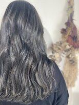 ヘアドゥーレディバグ 大和八木店(HAIR DO LADY BUG)&nbsp;秋カラー　ベビーハイライト×オリーブ