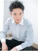 センター北/髪質改善/グレイアッシュ×ツーブロックマッシュb
