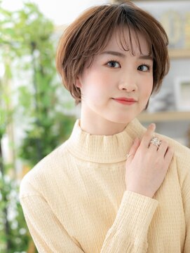 カバーヘア ブリス 志木南口駅前店(COVER HAIR bliss) 大人かわいいシースルー前髪ボブウルフa志木20代30代40代50代