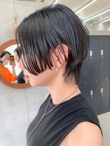 テトヘアー(teto hair)&nbsp;ハンサムウルフ、ウルフカット、モード、黒髪