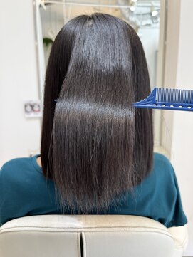 ルスリー 田園調布店(Lsurii) 【田園調布髪質改善】純度100%トリートメント+カット+縮毛矯正