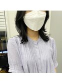 鎖骨下軽めレイヤー