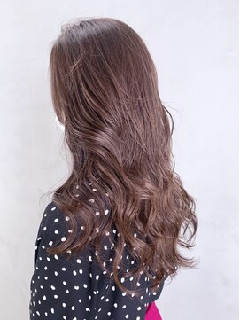 アルバム 渋谷パルコ(ALBUM) ラベンダーアッシュ_グレージュカラーボブウルフ_ba335703