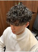 波巻きプードルパーマ