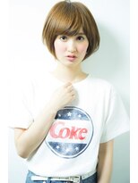 アントワープトーキョー(antwerp TOKYO)&nbsp;艶髪ひし形ショートチェリーブラウンダークアッシュ