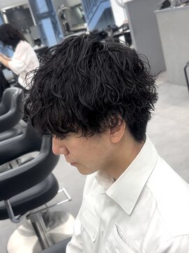 オーバルバイアピッシュ(OVARL by apish) 刈り上げない波巻きパーマ