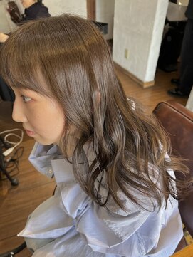 ルアウ ヘアアンドメイク(LUAU Hair&Make) 【 曽谷彩夏 】マロンブラウン(ブリーチ無) 抜け感セミロング