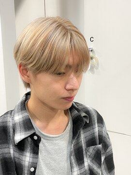 ノラ ウメダ(NORA UMEDA) 【NORA UMEDA 稲岡】ミルクティーベージュ×シースルーマッシュ