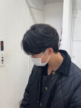メンズ サロン ドット トウキョウ 町田店(men's salon dot. tokyo) 【小柳裕夢】カルマパーマ＋ダウンパーマ