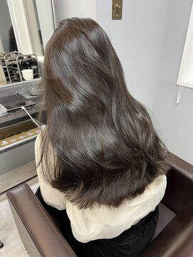 ドロシー 郡山桑野店(Dorothy) イメチェンハッシュカットフルバング似合わせレッドブラウン