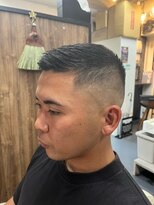 キングマンバーバー 田町店(KING MAN BARBER)&nbsp;スキンフェードスタイル