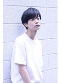 クリーン男子ニュアンスマッシュ　メンズショート　ワックスなし