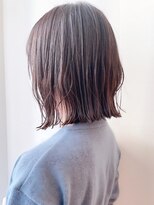 セイドット オモテサンドウ(Say. omotesando)&nbsp;say. グレージュカラーグレーベージュハイライトレイヤーボブ