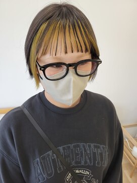 ゲリールエノミヤ(guerir enomiya) 【guerir enomiya】フェイスフレーミング×イエロー