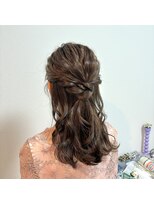 カリーノ(carino)&nbsp;ハーフアップ