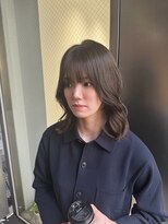 ガリカ 大名(Gallica)&nbsp;<オバマ>顔まわりレイヤーに光に透けるオリーブベージュカラー