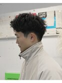 メンズショート/ショートパーマ/ピンパーマ