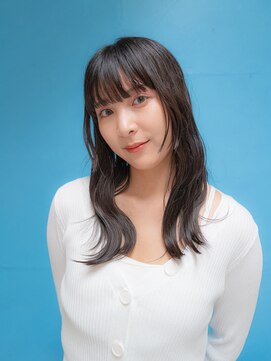 グリーンルーム(GREENROOM) 黒髪ロング/グリーンルーム 新丸子 武蔵小杉 髪質改善 カラー