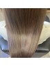 ツヤツヤすぎてビックリ!骨格/顔型診断付き＊カット+髪質改善プレミアム+TR  