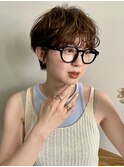 ショートパーマ/ショートカット/ショートボブ/ニュアンスパーマ