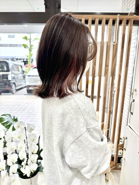 ラフ(laugh) イヤリングカラー / ピンクラベンダー